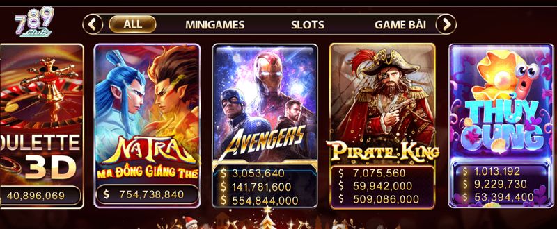 Tổng quan gameslot Avengers 789club