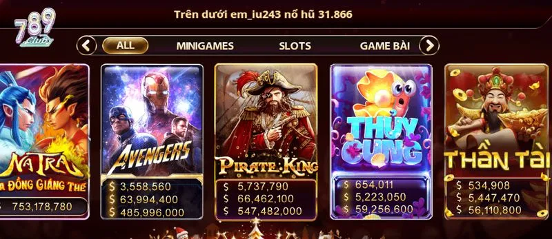 Tổng quan gameslot Pirate King 789club