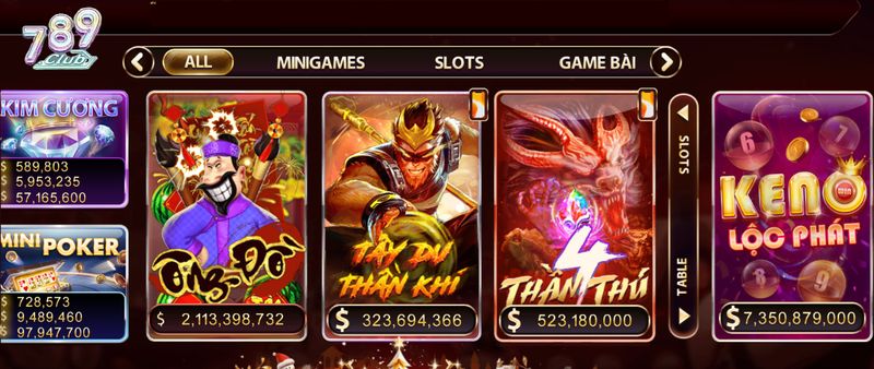 Tổng quan game slot tây du thần khí 789club